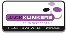 Jack Klinkers Schilder Sponsor GTR