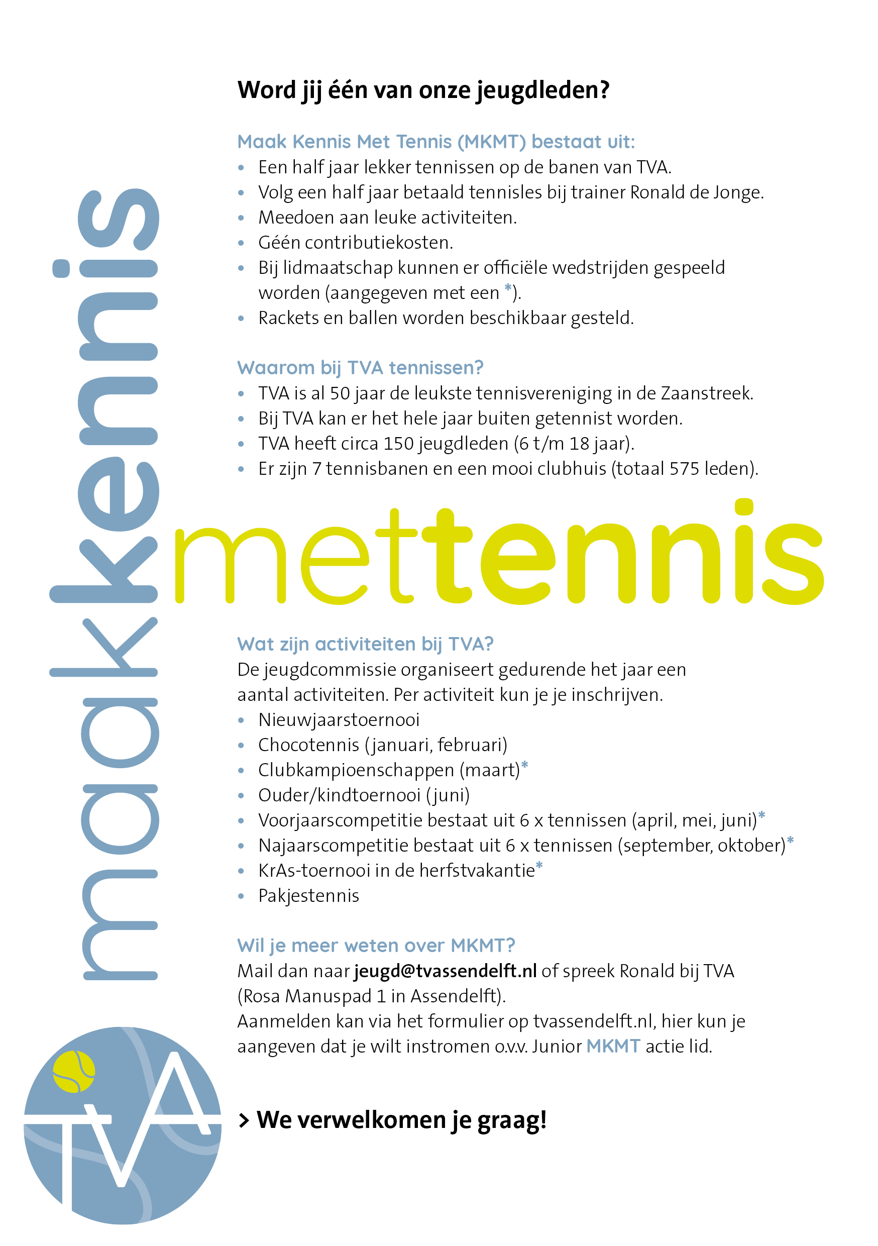 Maak Kennis Met Tennis