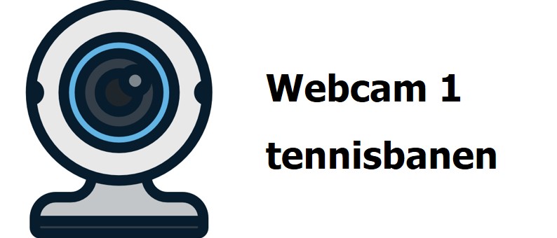 Webcam tennisbanen