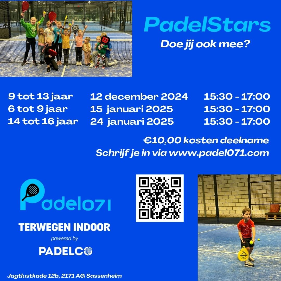 PADELSTARS 14 - 16 jaar