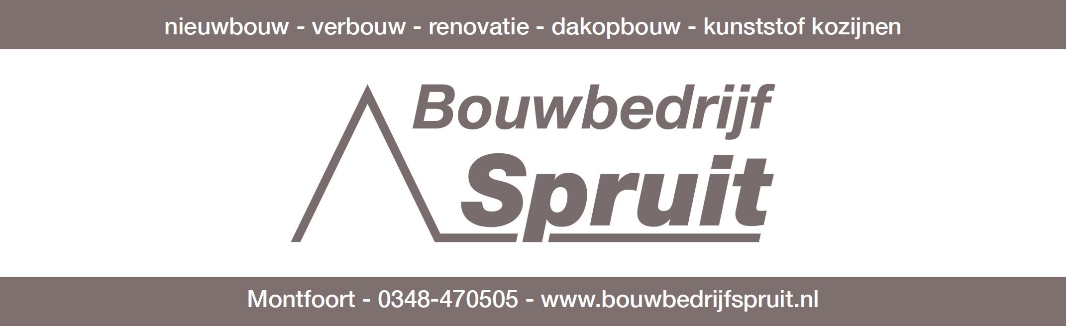 Bouwbedrijf Spruit logo