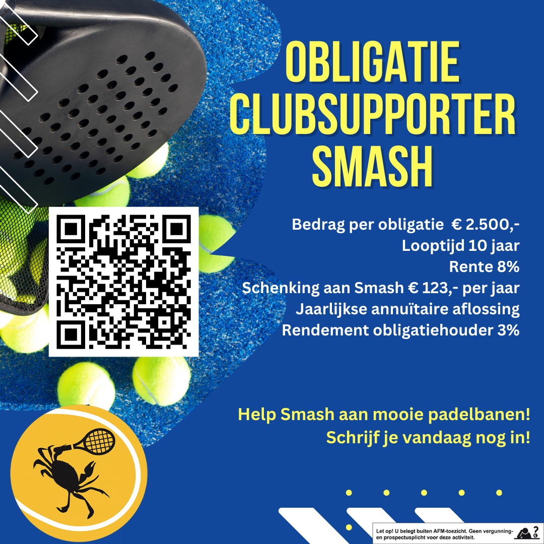 Clubsupporter obligatie Smash