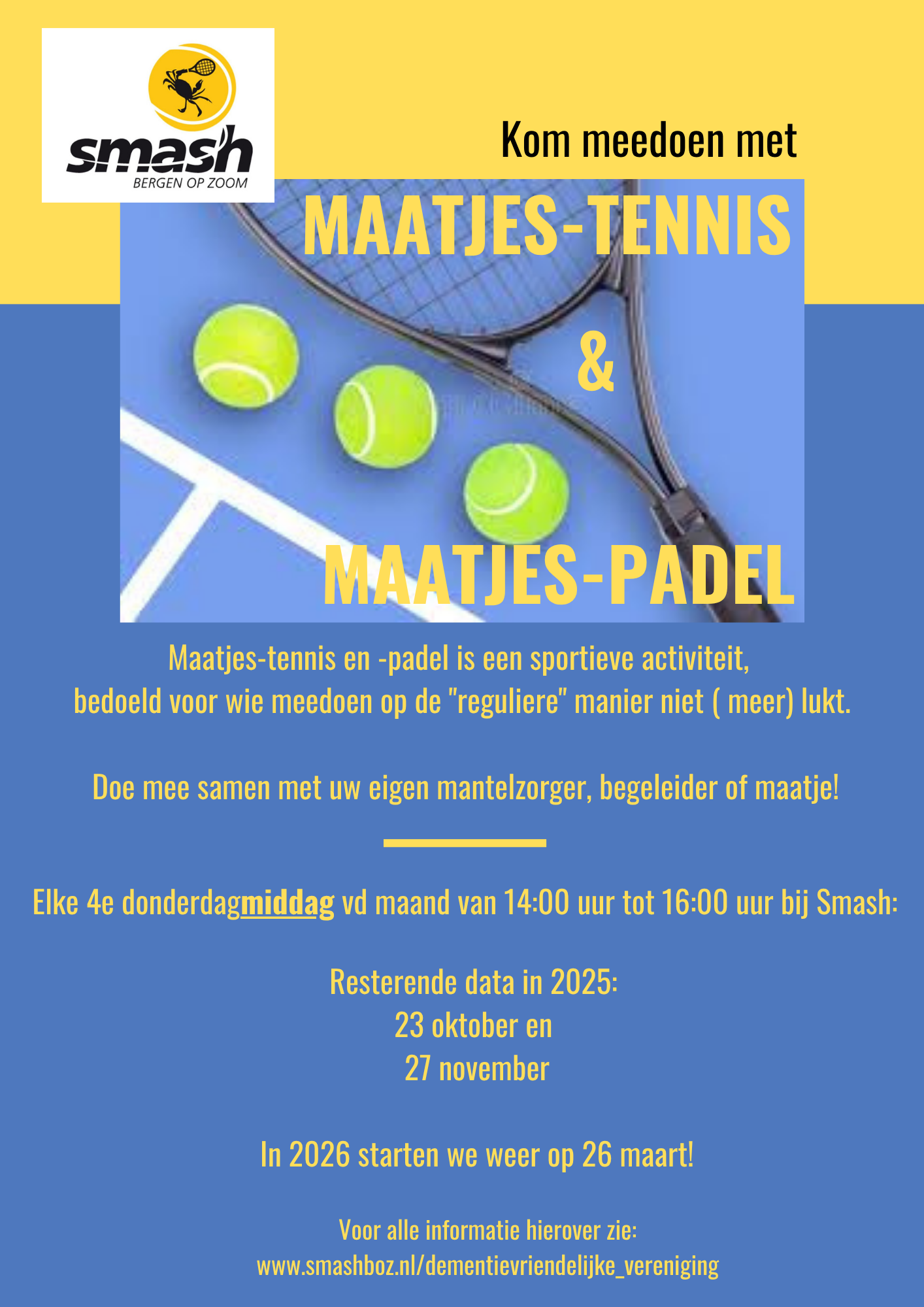 Maatjes-tennis & Maatjes-padel