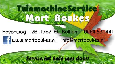 Tuinmachineservice Mart Boukes logo