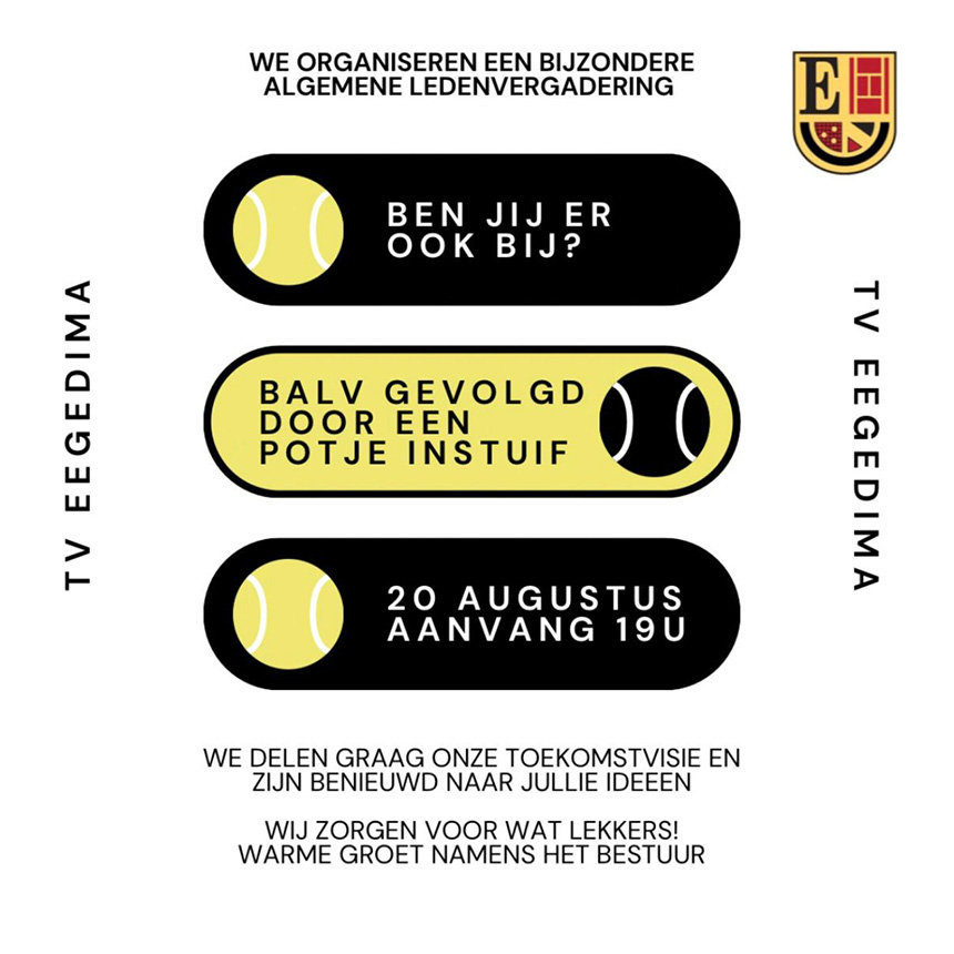 Bijzondere Leden Vergadering