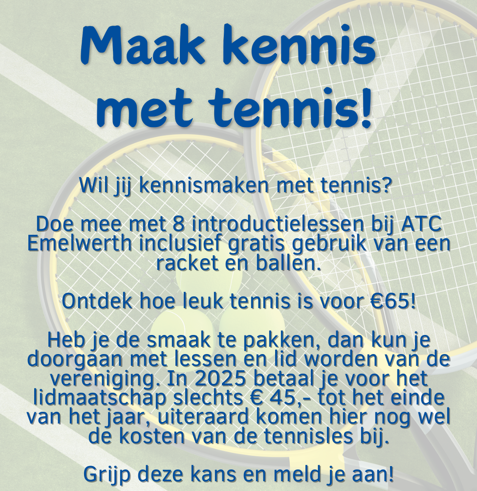 Informatie flyer