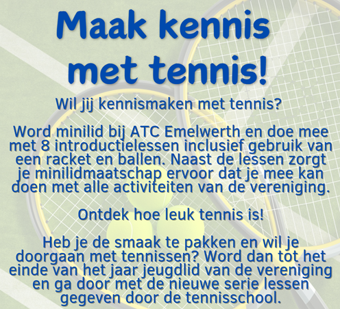 Maak kennis met tennis