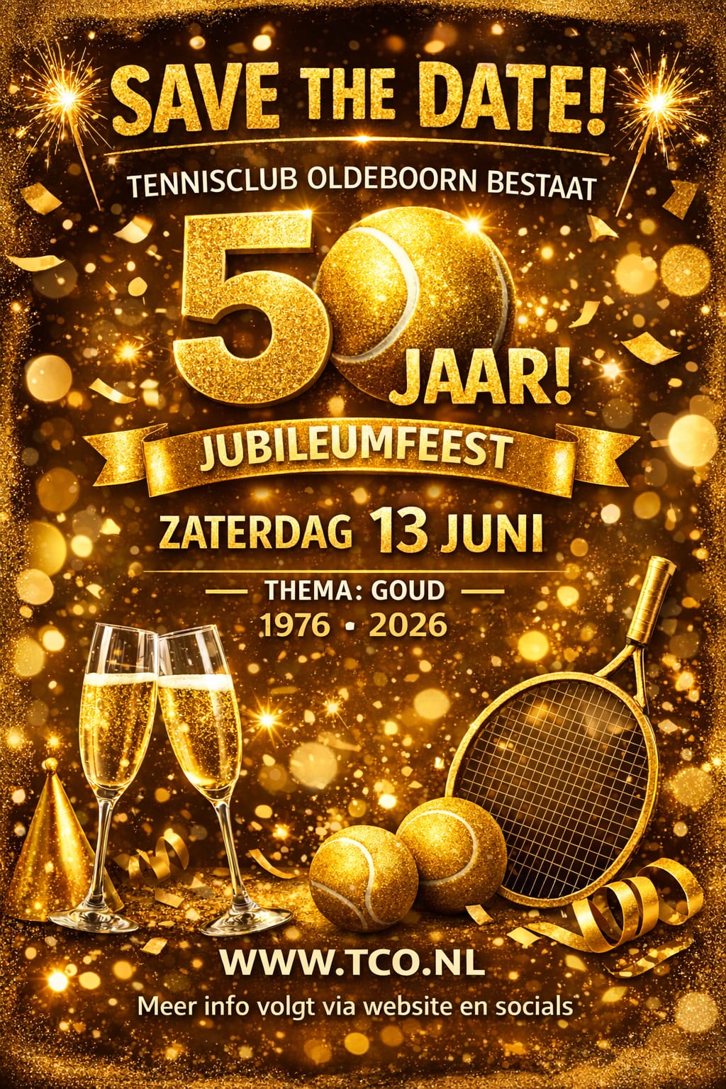 Save the date 13 juni