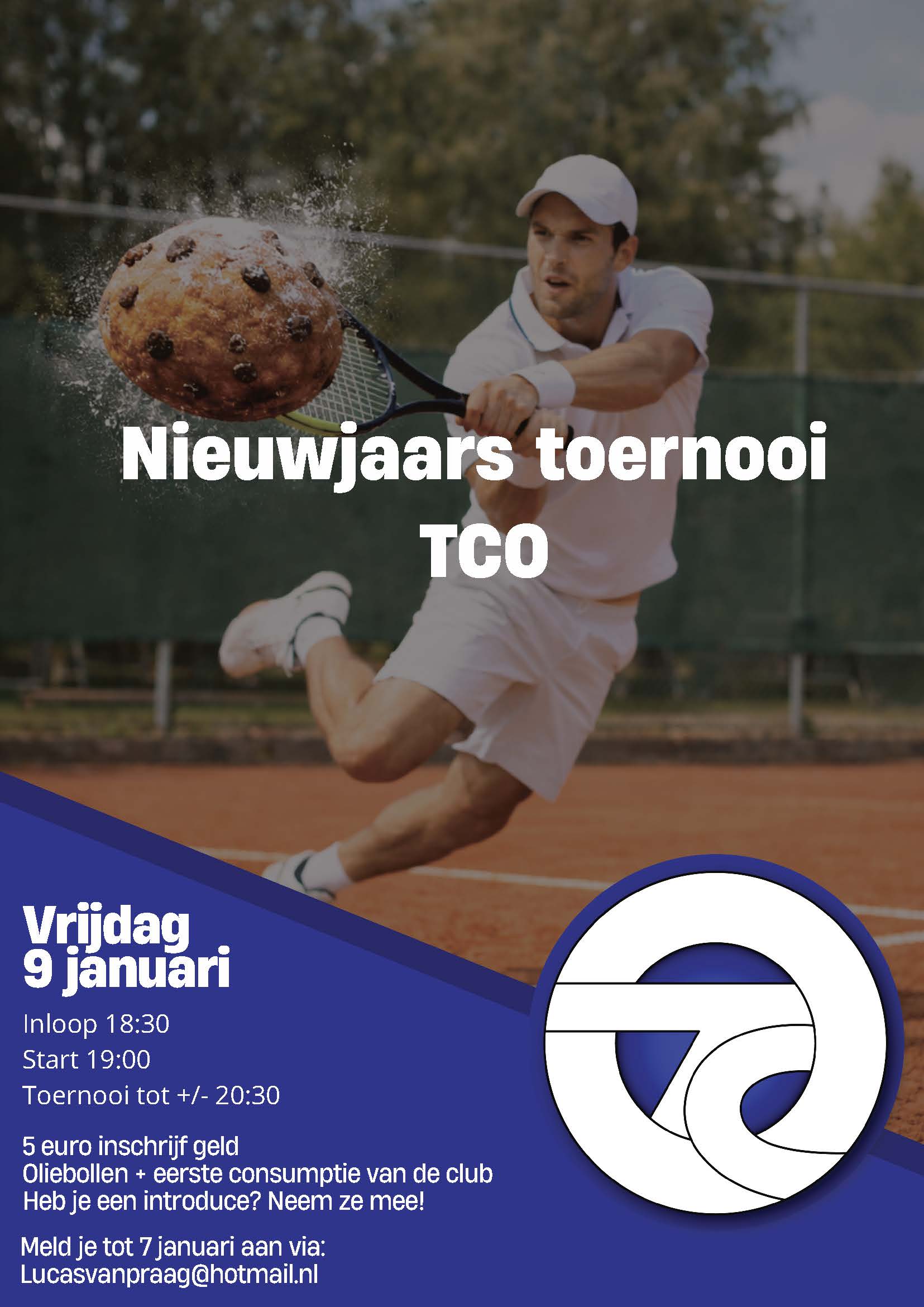 Flyer nieuwjaars toernooi